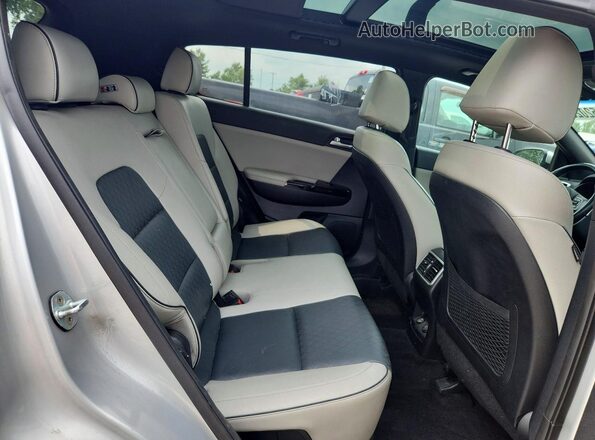 KNDPR3A60H7220718 2017 KIA SPORTAGE Silver Շարժիչի բաժամունքի տեսք