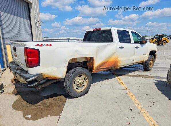 1GC1KUEG0JF117507 2018 CHEVROLET SILVERADO White Передня права чверть