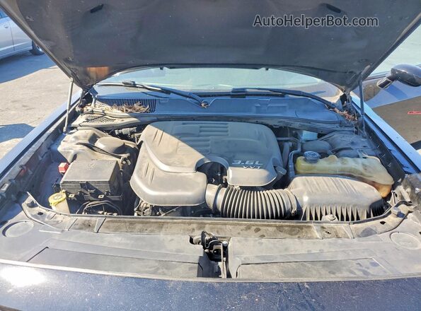 2C3CDZAGXHH640679 2017 DODGE CHALLENGER Black Engine compartment view