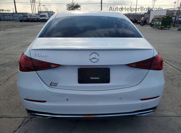 W1KAF4GB7PR096965 2023 MERCEDES-BENZ C Белый Вид салона спереди