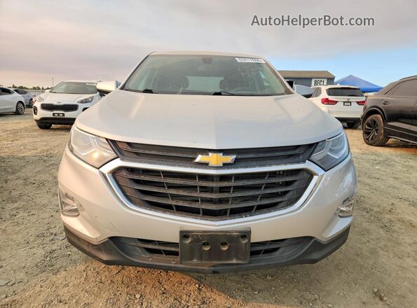 2GNAXJEV2J6314159 2018 CHEVROLET EQUINOX Silver Widok z tyłu
