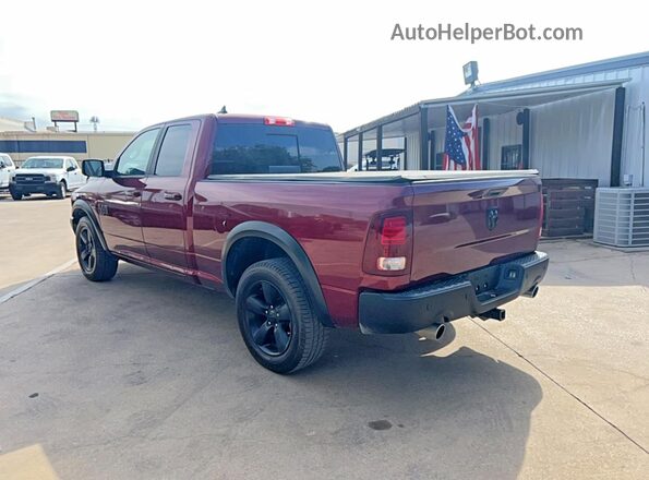 1C6RR6GT9KS647964 2019 RAM 1500 Red წინა მარჯვენა