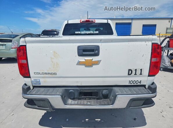 1GCHSBEA5J1103730 2018 CHEVROLET COLORADO White წინა სალონის ხედი