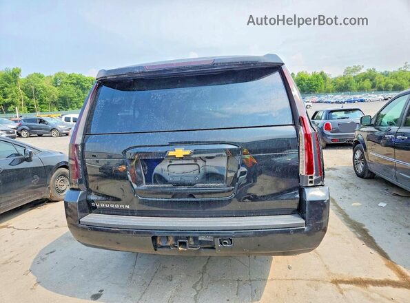 1GNSKHKCXKR113663 2019 CHEVROLET SUBURBAN Black Vista interior delantera