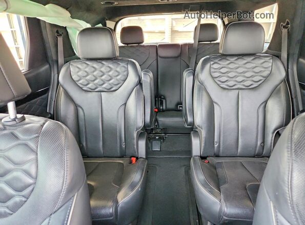 KM8R5DHE6LU142927 2020 HYUNDAI PALISADE Угольный Вид задней части салона