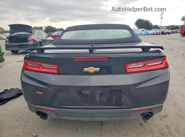 1G1FD3DSXH0137642 2017 CHEVROLET CAMARO Черный Вид салона спереди