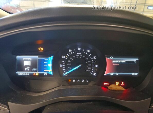 3FA6P0HD8JR223438 2018 FORD FUSION Blue Widok tylnych siedzeń