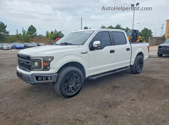 1FTEW1CB0KFD16523 2019 FORD F150 White Tył lewy