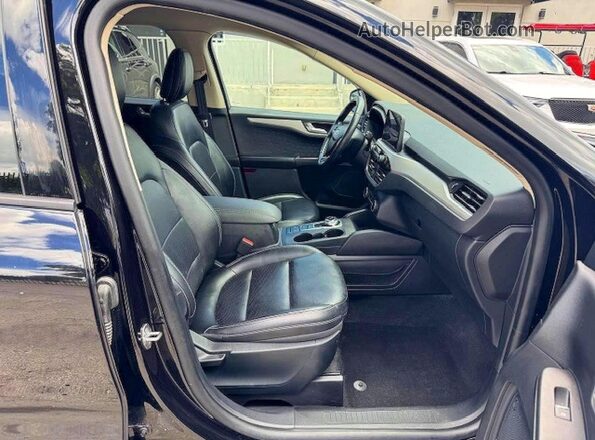 1FMCU0H61LUB07822 2020 FORD ESCAPE Black Առջևի վահանակի տեսք