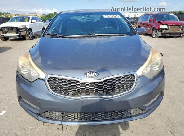 KNAFX4A65G5537425 2016 KIA FORTE Gray Հետևի տեսք