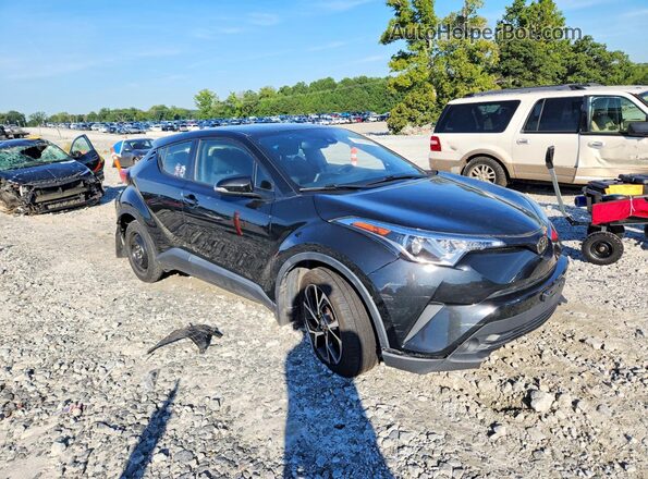 JTNKHMBX4J1003638 2018 TOYOTA C-HR Black წინა ხედი