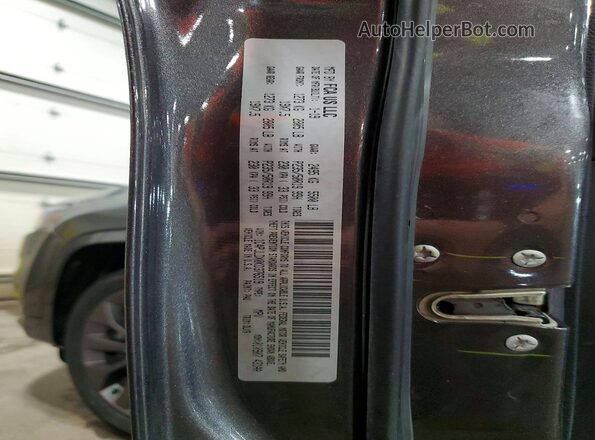 1C4PJLDX0KD376519 2019 JEEP CHEROKEE Gray Панорамний вид салону 360°