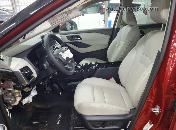 5N1BT3CBXTC695598 2026 NISSAN ROGUE Red წინა პანელის ხედი