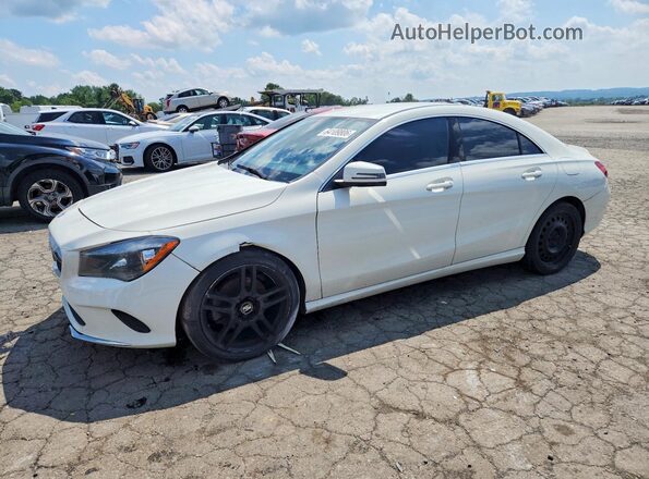 WDDSJ4EB5HN499406 2017 MERCEDES-BENZ CLA-CLASS White უკანა მარცხენა