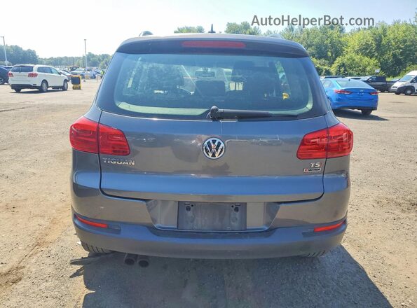 WVGBV7AX1GW580182 2016 VOLKSWAGEN TIGUAN Gray Front interior view