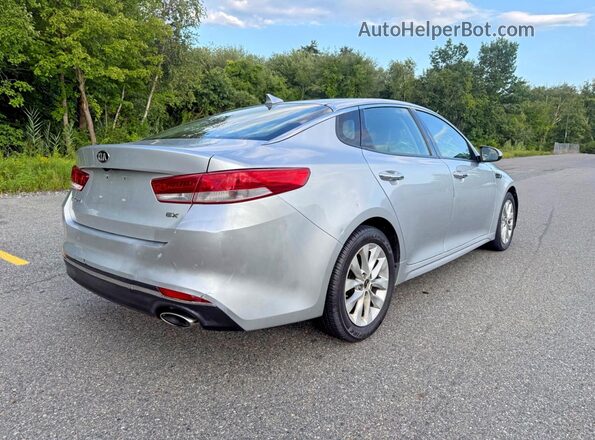 5XXGU4L36JG206570 2018 KIA OPTIMA Silver Դիմացի տեսք
