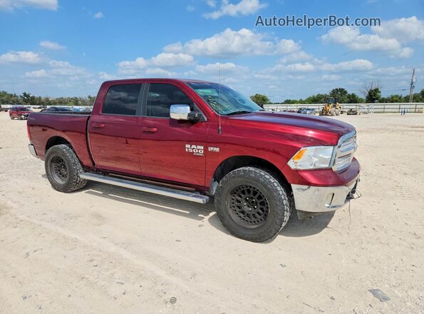 1C6RR6LT8KS586340 2019 RAM 1500 Red წინა ხედი