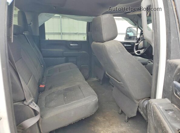 1GC4YNEY0MF208727 2021 CHEVROLET SILVERADO White უკანა სალონის ხედი