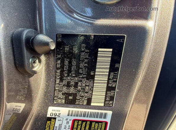 5TDYSKFC2PS089541 2023 TOYOTA SIENNA Gray Engine compartment view