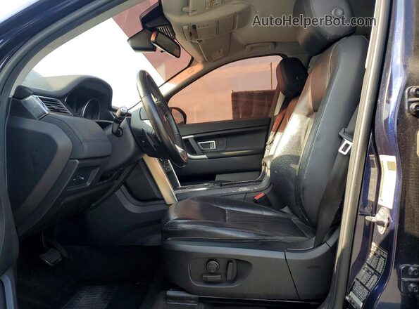 SALCP2FX8KH791660 2019 LAND ROVER DISCOVERY Синий Вид панели приборов