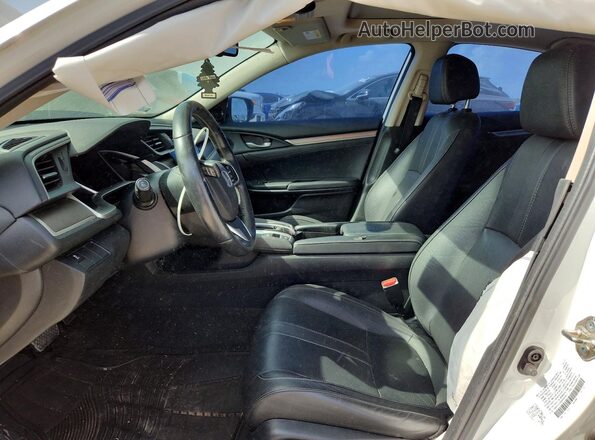 2HGFC1F78HH645855 2017 HONDA CIVIC White Vista del salpicadero