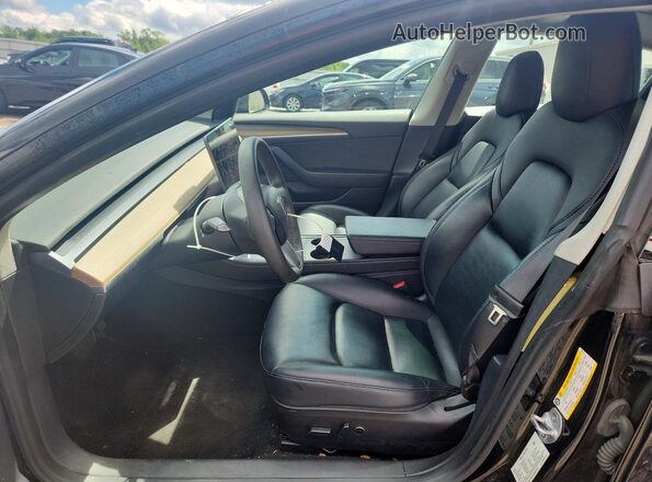 5YJ3E1EA5NF370214 2022 TESLA MODEL Black Vista del salpicadero