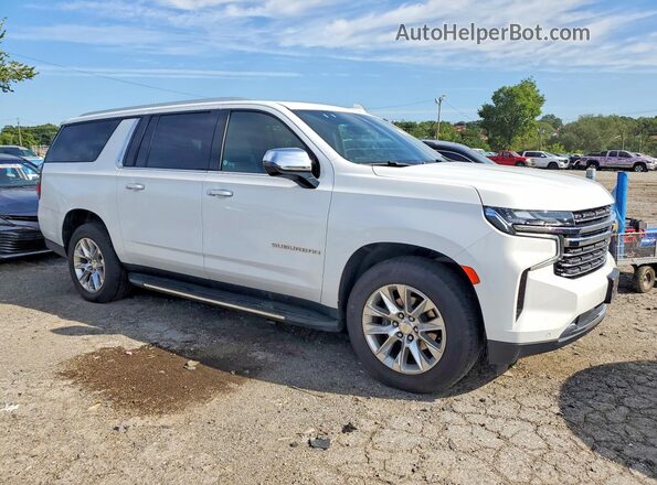 1GNSCFKD1PR370437 2023 CHEVROLET SUBURBAN White Вид спереду
