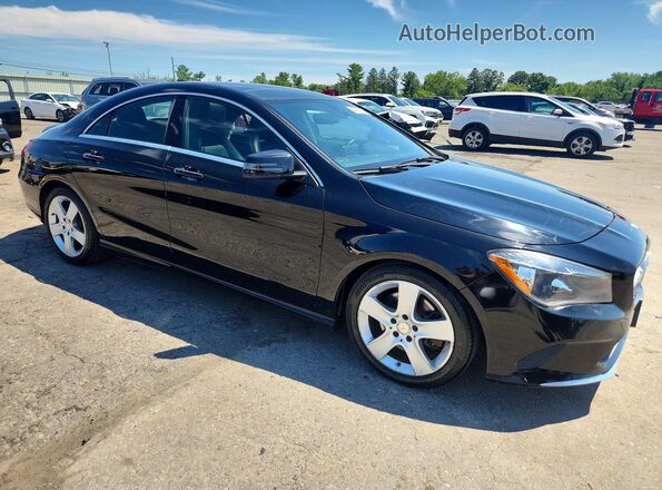 WDDSJ4GB4HN423527 2017 MERCEDES-BENZ CLA-CLASS Black Widok z przodu