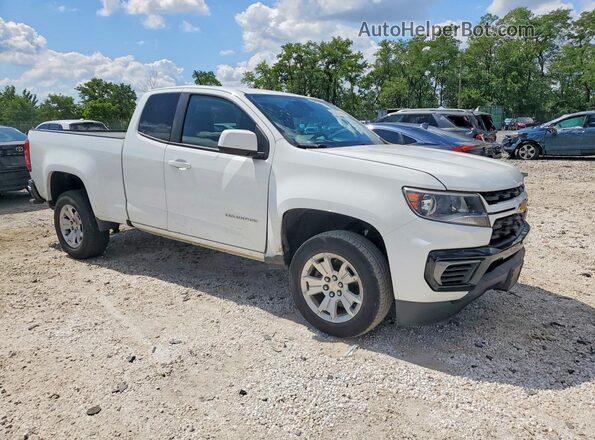1GCHSCEA5M1206575 2021 CHEVROLET COLORADO Белый Вид спереди