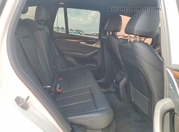 5UXTY3C09L9B62388 2020 BMW X3 White Вид підкапотного простору