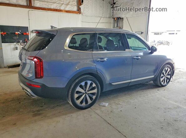5XYP6DHC7LG038908 2020 KIA TELLURIDE Silver Delantero derecho