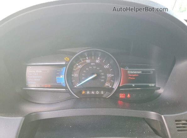 1FM5K7D85HGC64662 2017 FORD EXPLORER Charcoal Widok tylnych siedzeń