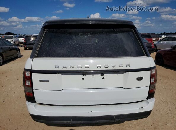 SALGS2EF9GA279320 2016 LAND ROVER RANGE White Vista interior delantera