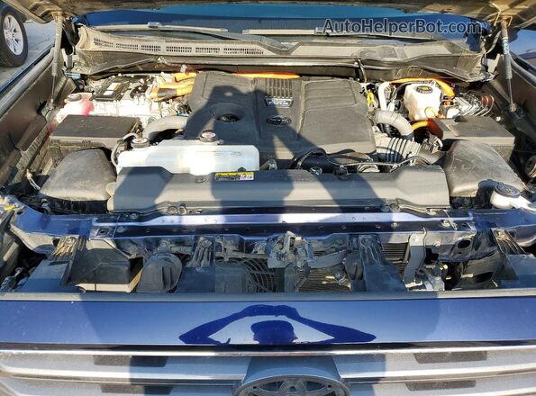 7SVAAABA5RX039531 2024 TOYOTA SEQUOIA Blue VIN კოდის სტიკერის ხედი