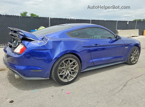 1FA6P8CF7G5235728 2016 FORD MUSTANG Blue წინა მარჯვენა