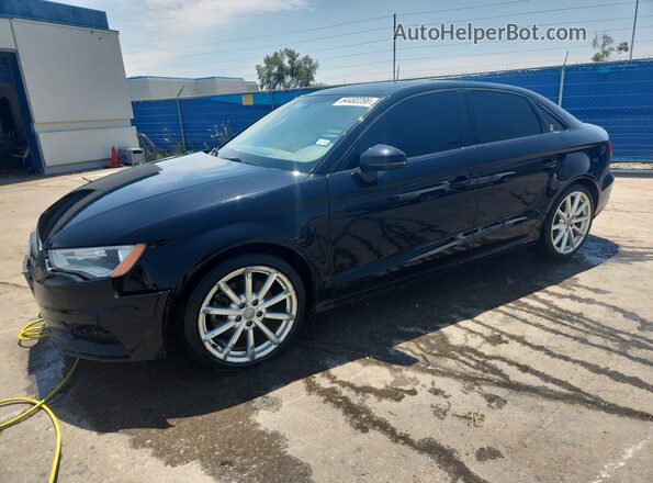 WAUB8GFF5G1009882 2016 AUDI A3 Black Задня ліва чверть