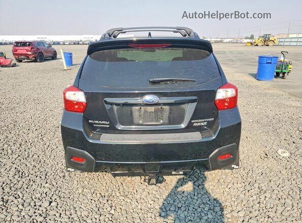 JF2GPADC2H8228357 2017 SUBARU CROSSTREK Black Widok wnętrza z przodu