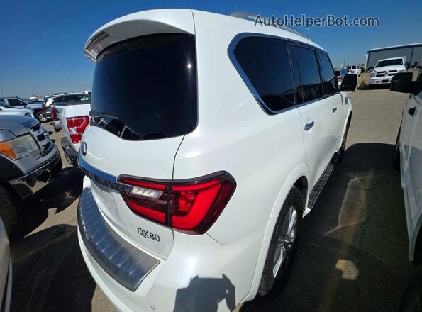 JN8AZ2NF2J9665101 2018 INFINITI QX80 Белый Вид спереди