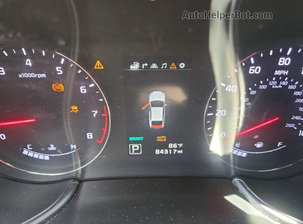 KNALU4D35G6031486 2016 KIA K900 Brown უკანა სავარძლების ხედი