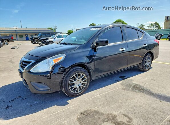 3N1CN7APXJL808592 2018 NISSAN VERSA Black Tył lewy
