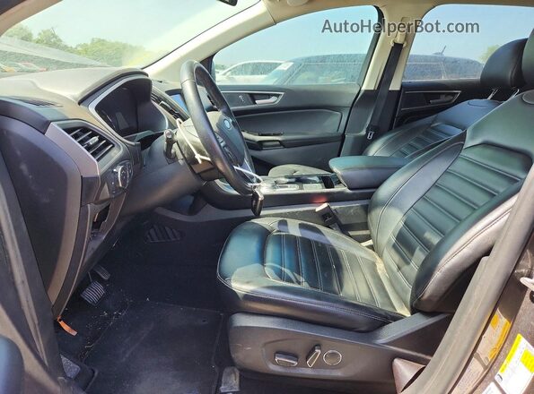 2FMPK3J9XKBB21297 2019 FORD EDGE Gray Вид панелі приладів