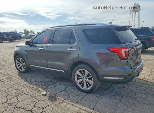 1FM5K7F85KGB42839 2019 FORD EXPLORER Серый Задняя правая четверть