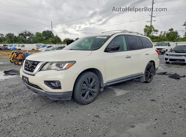 5N1DR2MM2HC902610 2017 NISSAN PATHFINDER Белый Задняя левая четверть