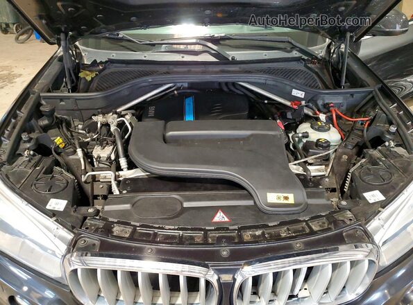 5UXKT0C56G0S75534 2016 BMW X5 Gray Vista de la etiqueta del VIN