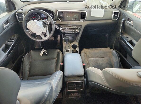 KNDPNCAC2N7979397 2022 KIA SPORTAGE Silver Вид щитка приладів