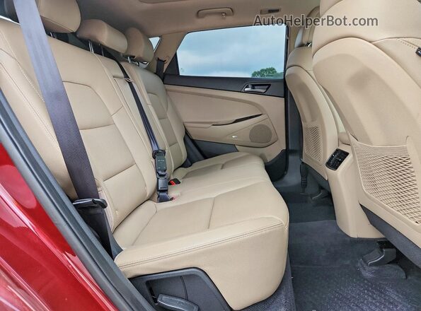 KM8J3CA23JU608937 2018 HYUNDAI TUCSON Burgundy Вид підкапотного простору