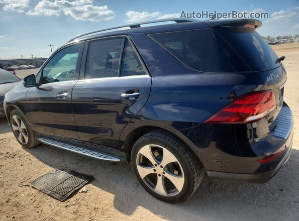 4JGDA5JB6GA681289 2016 MERCEDES-BENZ GLE Blue Tył prawy