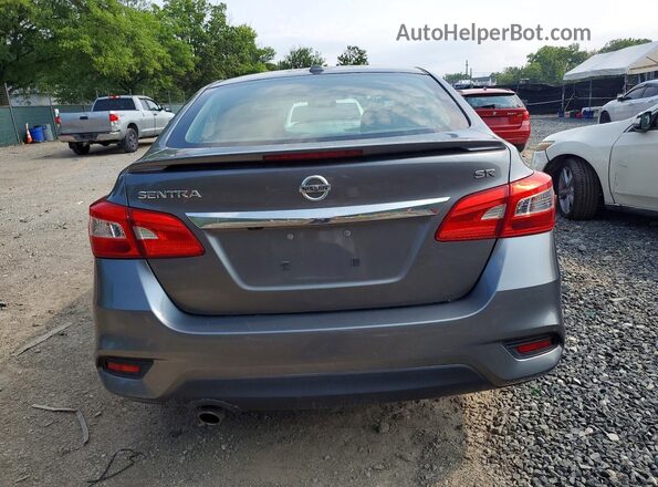 3N1AB7AP0HY205759 2017 NISSAN SENTRA Gray Widok wnętrza z przodu