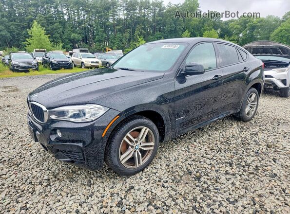 5UXKU2C52K0Z65590 2019 BMW X6 Black Tył lewy