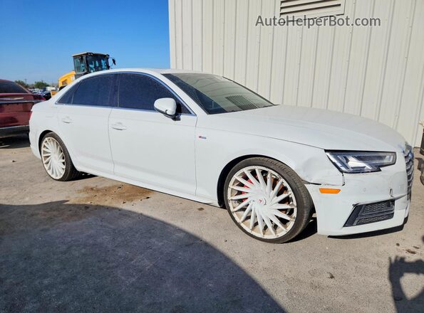 WAUENAF4XHN016256 2017 AUDI A4 White Front view